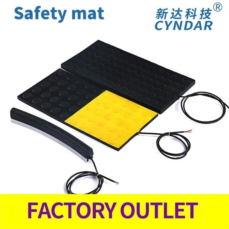 Rubber Material Protection Equipment Pressure Sensitive Safety Mats