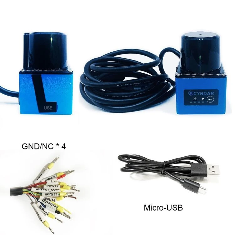 CYNDAR Safety Laser Scanner Laser And Robot And AGV Operation Obstacle Avoidance